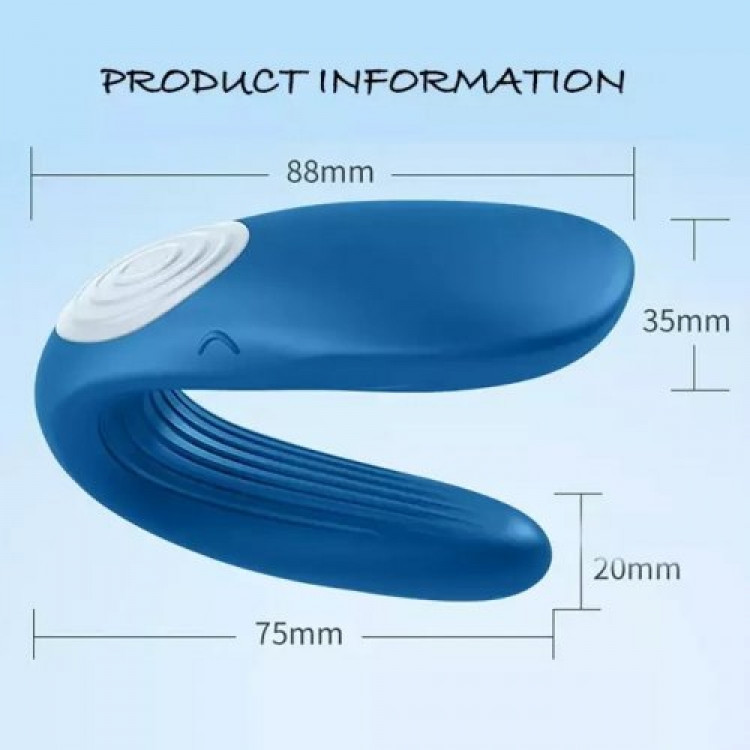Стимулятор для пар Satisfyer Partner Double Classic, фиолетовый J2008-2-P - Satisfyer - Вибраторы для пары - Купить