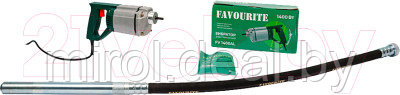 Глубинный Вибратор Бетона Favorite 1400вт