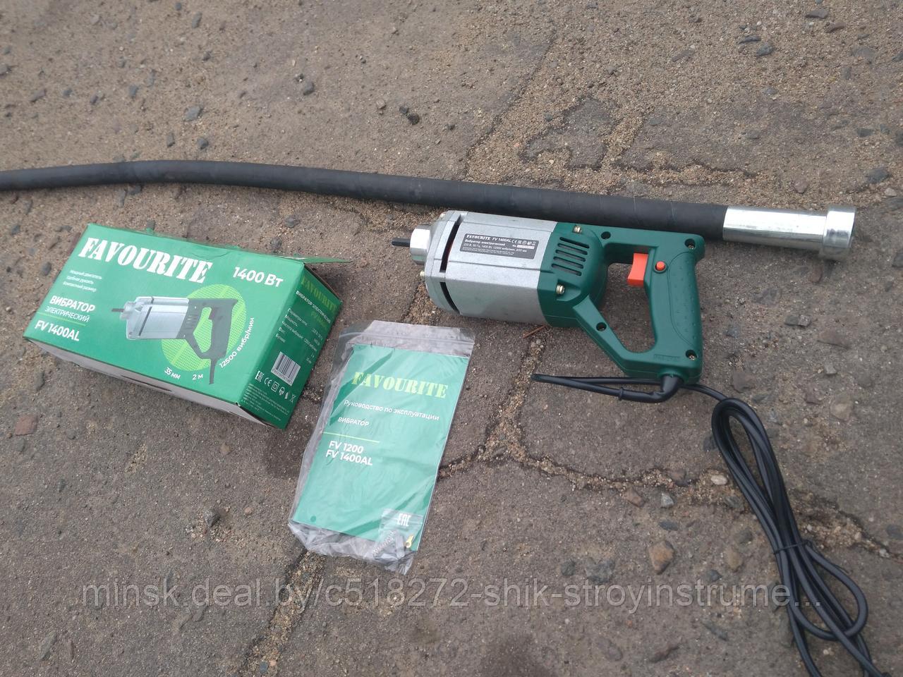 Глубинный Вибратор Бетона Favorite 1400вт
