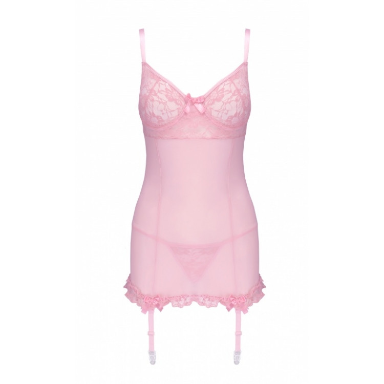 Сорочка Avanua Rabia chemise, Розовый, S/M Ava_Rabia chemise S/M - Avanua - Сорочки, комбинации - Купить