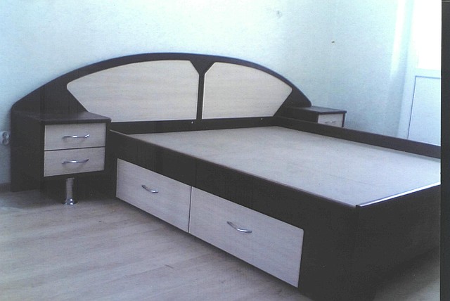 Купить Forma Ideale Кровать с тумбочками Бьюти Венге в РОССИИ