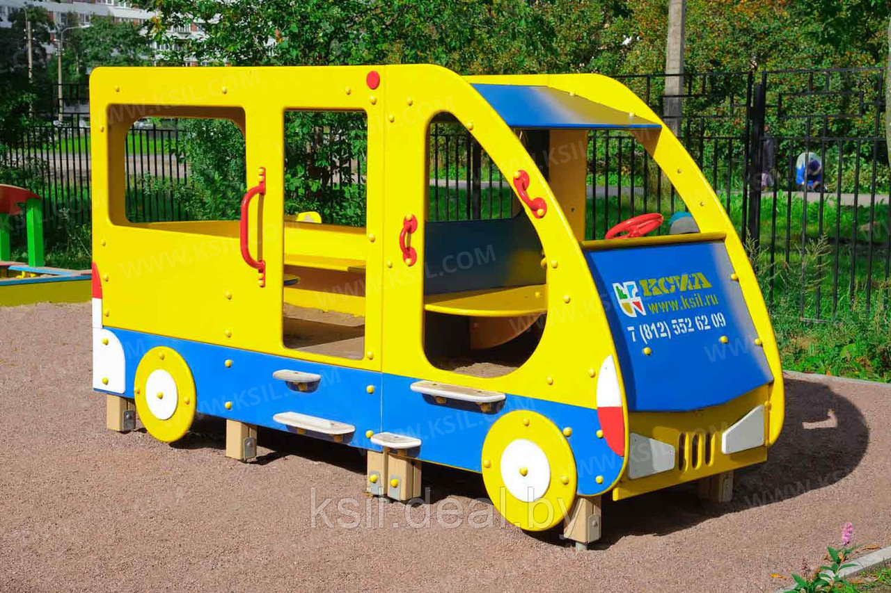 Автобус для детской площадки, арт. 4426 - фото 2 - id-p73776503