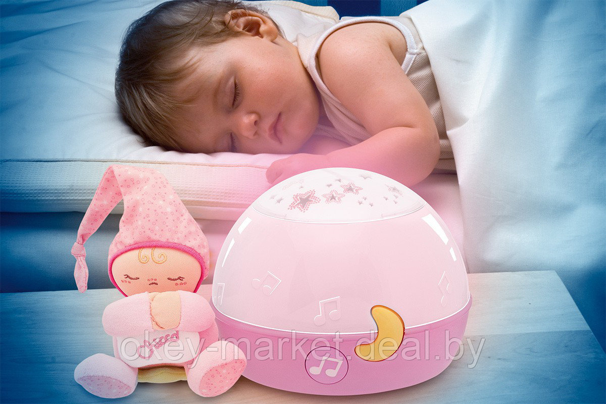 Детский ночник-проектор Chicco Первые грёзы розовый - фото 3 - id-p73784418