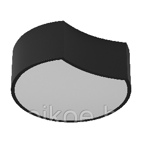 Потолочный светильник Triple А AX14031-A-BL-WW (черный, белый, 12Вт, 3000К), фото 2