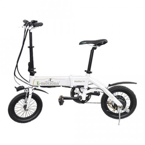 Электровелосипед 120 кг E-MOTIONS MINIMAX 350W - фото 1 - id-p73838795
