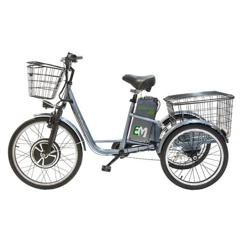 Электровелосипед 120 кг ТРИЦИКЛ E-MOTIONS KANGOO-RU 500W - фото 1 - id-p73838802