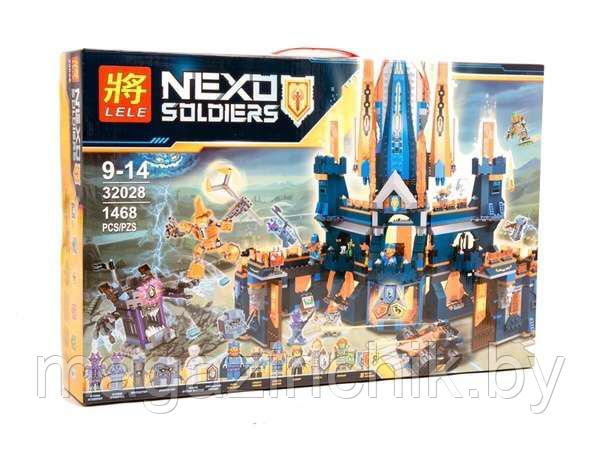 Конструктор Нексо Рыцари 32028 Королевский замок найтон, аналог LEGO 70357 - фото 1 - id-p73840655