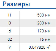 Элемент фильтрующий очистки воздуха ЭФВ-305.16. БД (1 шт с дном) - фото 2 - id-p64986223