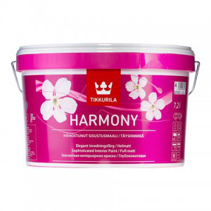ТИККУРИЛА Гармония / Harmony, 0.9л база С Интерьерная краска стен и потолколков внутри помещения