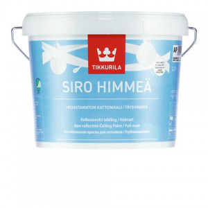 Тиккурила Сиро мат Siro Himmea, 2,7 л Глубокоматовая акрилатная краска без бликов - фото 1 - id-p73849953