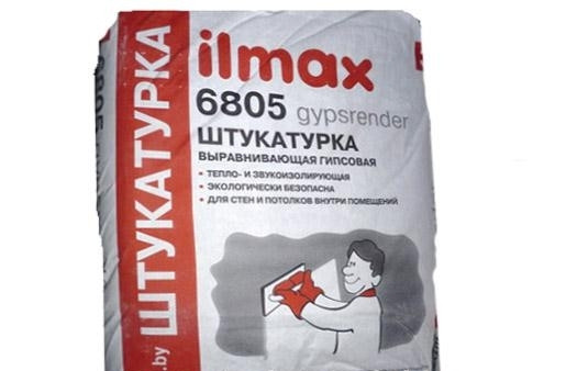 Штукатурка гипсовая выравнивающая ilmax 6805 gypsrender, 30 кг - фото 3 - id-p2043630