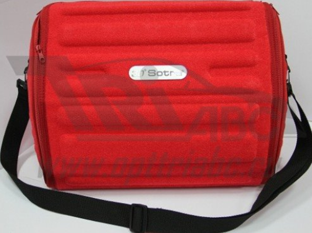 Сумка-органайзер Lux Boot в багажник маленькая красная FRMS (46х30х31 см)