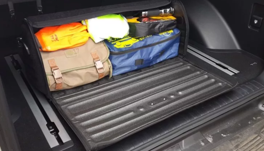 Сумка-органайзер Lux Boot в багажник большая бежевая FRMS (81х30х31 см) - фото 2 - id-p73852657