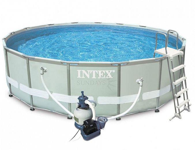 Каркасный бассейн Intex Ultra Frame 26324 488х122 см - фото 1 - id-p73852812