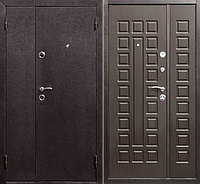 Дверь металлическая Йошкар Венге двухстворчатая, фото 1