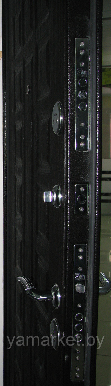 Дверь металлическая Йошкар Венге двухстворчатая - фото 6 - id-p73854141