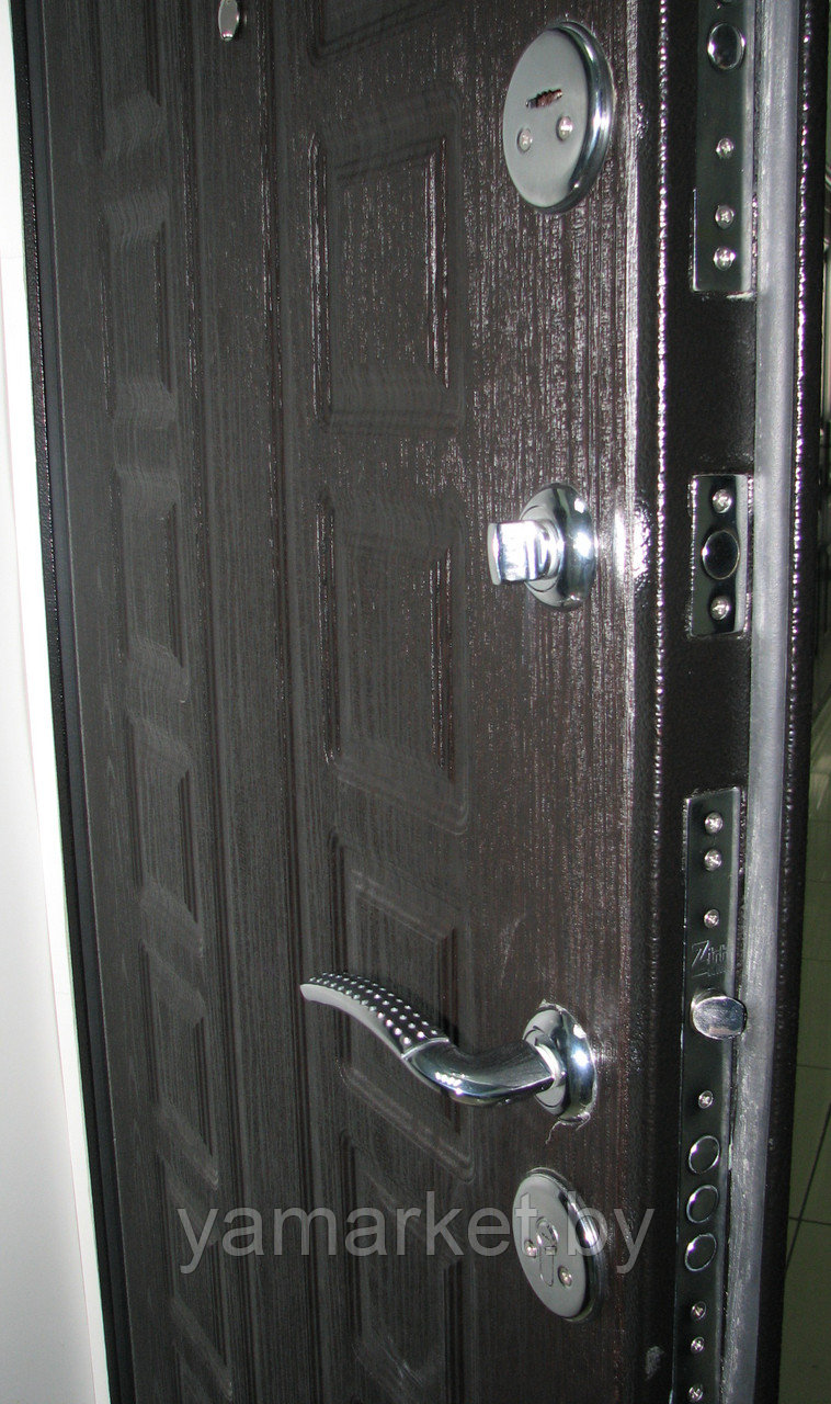 Дверь металлическая Йошкар Венге двухстворчатая - фото 7 - id-p73854141