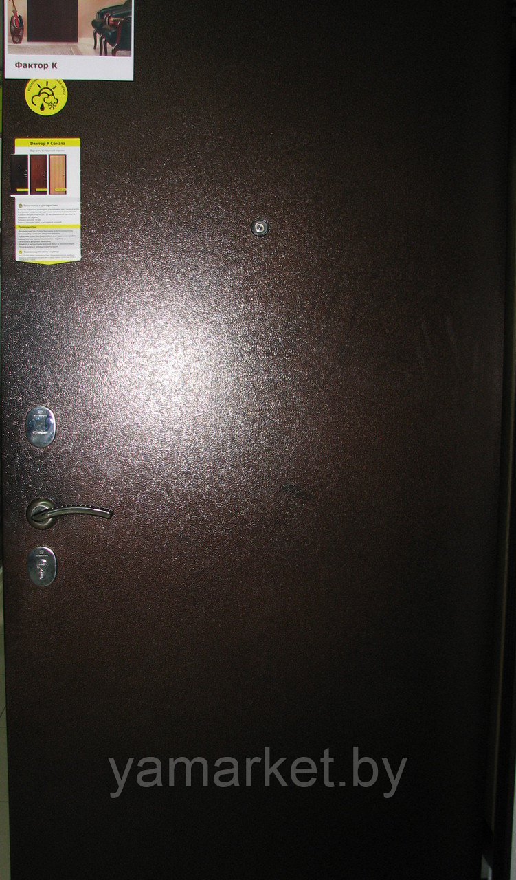 Дверь металлическая Фактор Соната ФЛ 101 Белый ясень - фото 2 - id-p73854529