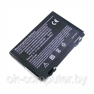 Аккумулятор (батарея) для ноутбука Asus K70ID (A32-F52, A32-F82) 11.1V 5200mAh - фото 1 - id-p25046617