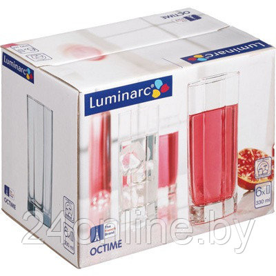 Набор стаканов Luminarc OCTIME 330 мл высокие H9811 - фото 1 - id-p73855261