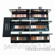 Палитра теней для век MAC 10 Colors Eyeshadow - фото 3 - id-p73859843