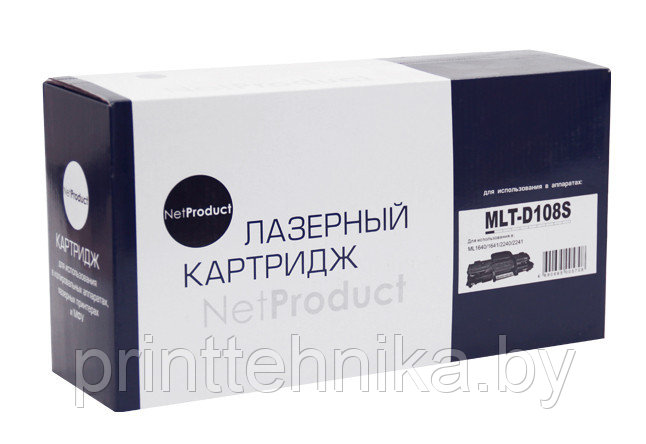 Картридж Samsung MLT-D108S - фото 1 - id-p23829549