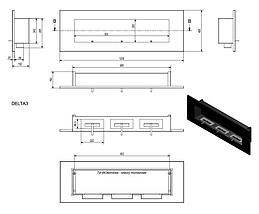 Биокамин Kratki DELTA3, фото 3