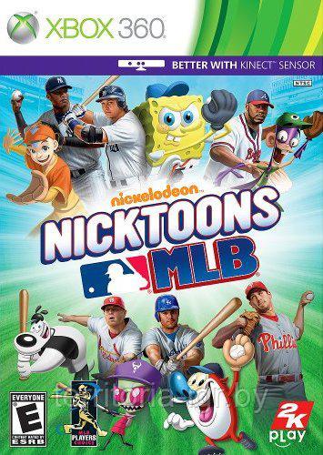 Kinect Nicktoons MLB Xbox 360 - фото 1 - id-p73870926