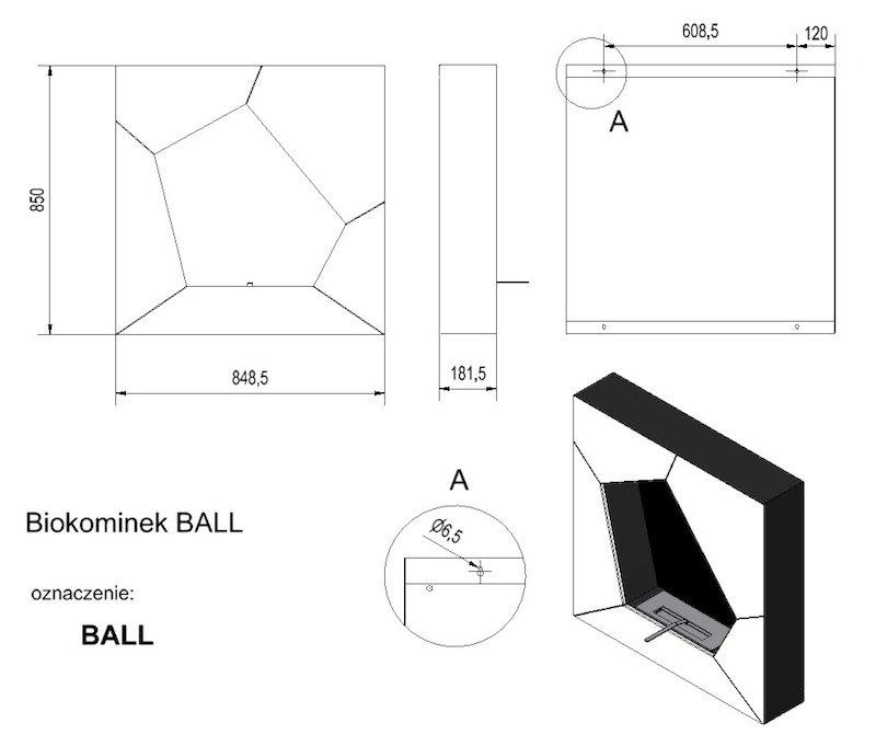 Биокамин Kratki BALL - фото 3 - id-p73871773