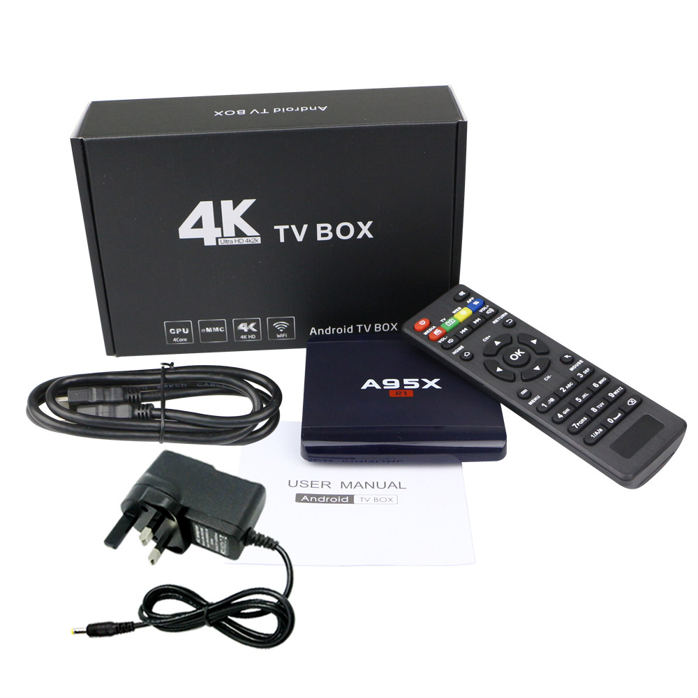 Смарт ТВ приставка A95X R1 S905W 2G + 16G TV Box андроид - фото 3 - id-p73875959