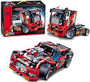 Детский конструктор DECOOL арт. 3360 "Гоночный грузовик 2 в 1" АНАЛОГ LEGO TECHNIC 42041, фото 2