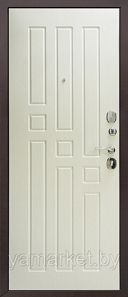 Дверь входная Гарда 8мм Белый ясень - фото 2 - id-p73891820