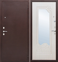Дверь металлическая Garda Гарда Ампир белый ясень
