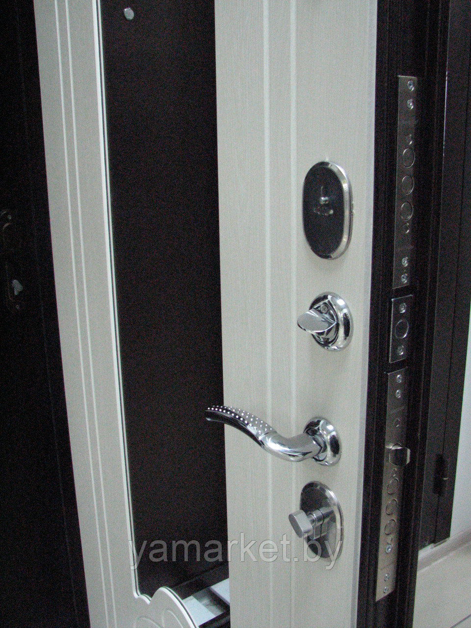 Дверь металлическая Garda Гарда Ампир белый ясень - фото 3 - id-p73895908