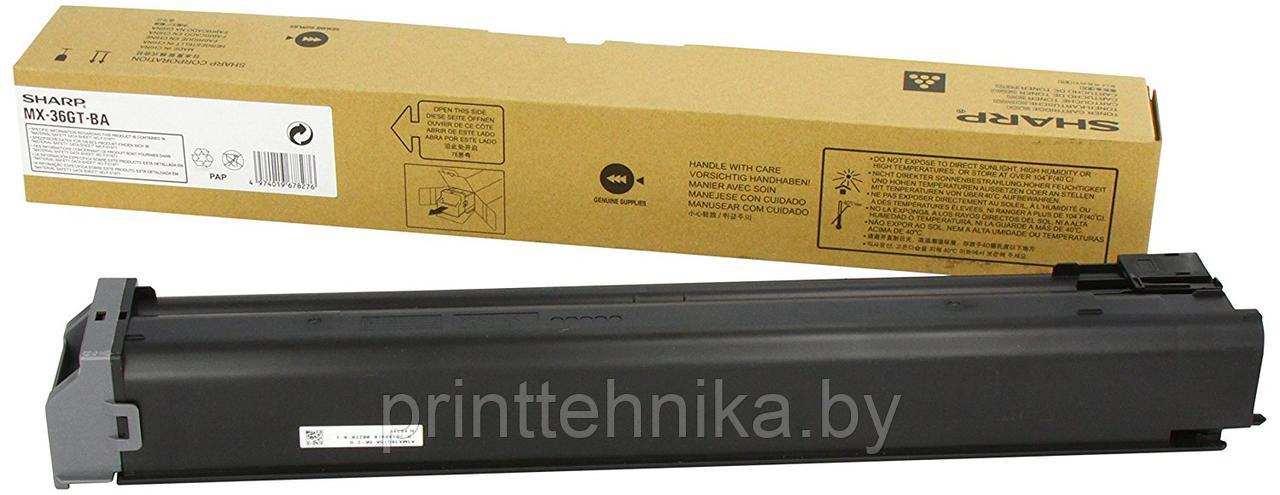 Тонер-картридж Sharp MX-2610/3110/3610 Black (24000 коп.) (O) MX36GTBA