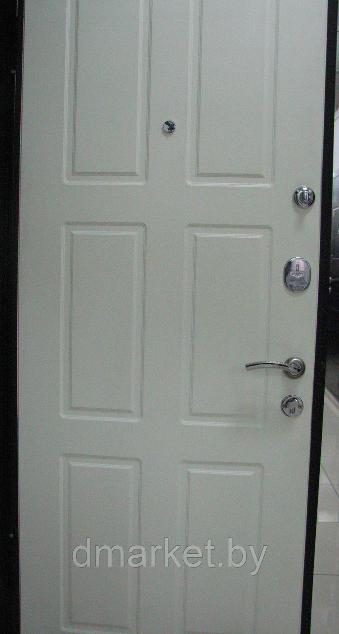 Дверь входная металлическая МеталЮр М21 белый - фото 7 - id-p58617928