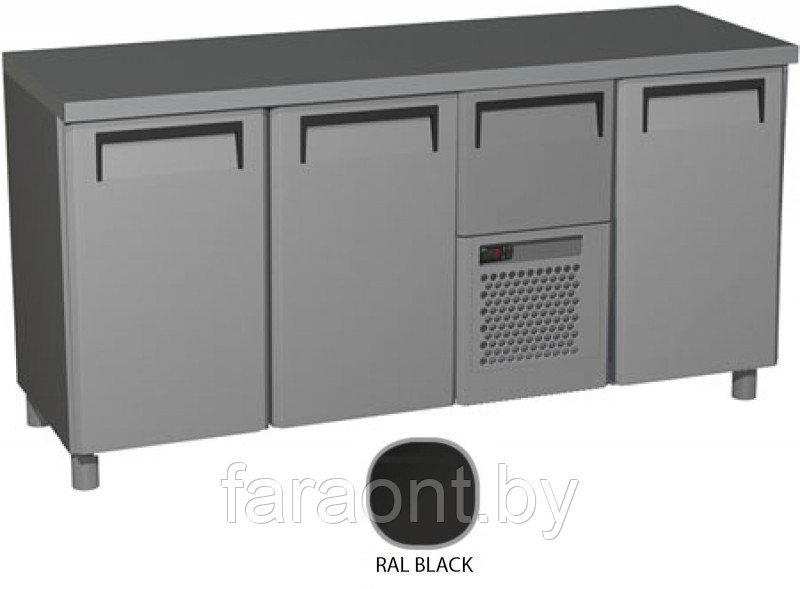 Стол холодильный POLUS (Полюс) BAR-360 (T57 M3-1 RAL) - фото 1 - id-p73927539