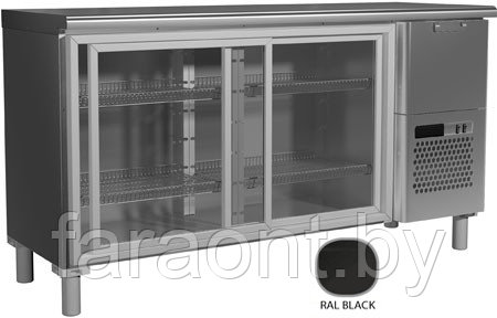 Стол холодильный POLUS (Полюс) BAR-360К (T57 M2-1-C RAL)
