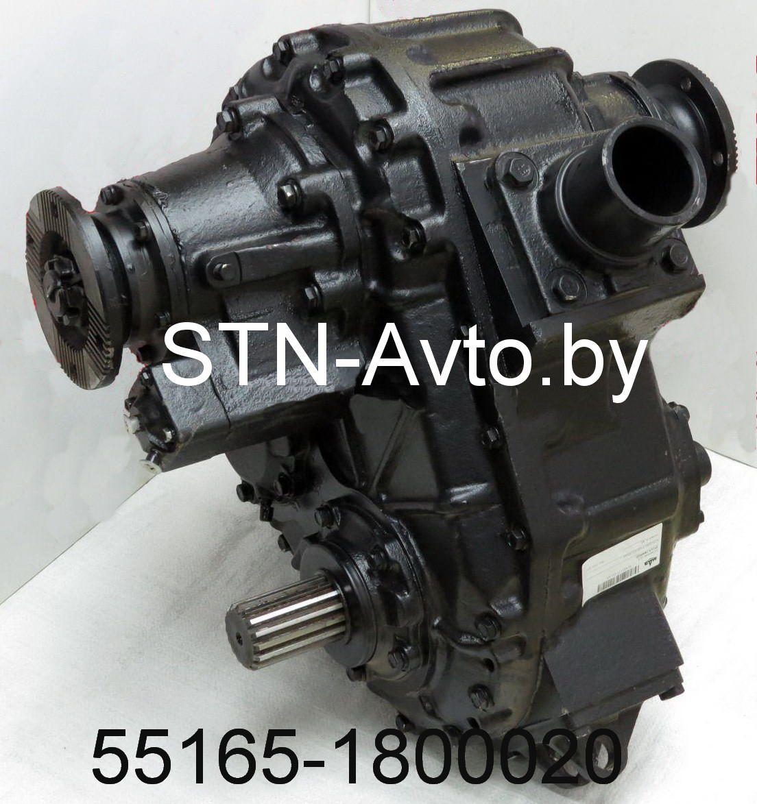 Коробка раздаточная МАЗ 55165-1800020, фланцы на 4 отверстия