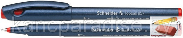 Ручка капиллярная Schneider TopBall 857, 0,6 мм., красная - фото 1 - id-p73928703