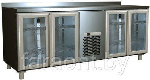Стол холодильный Сarboma (Карбома) 4GNG/NT (T70 M4-1-G INOX) - фото 1 - id-p73928708