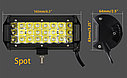 Трехрядная LED фара 36W A31-72-SF, фото 2