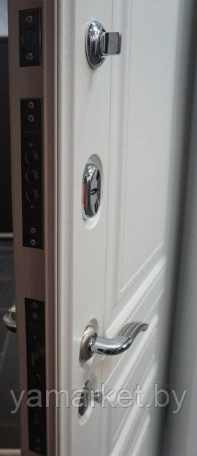 Дверь входная металлическая МеталЮр М11 белый - фото 4 - id-p58617902