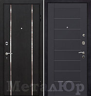 Дверь входная металлическая МеталЮр М8 Антрацит, фото 1