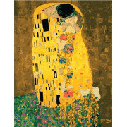 Картина по номерам Густава Климта Поцелуй 50х65 см, фото 2