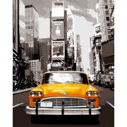 Картина по номерам Манхэттенское такси 50х65 см