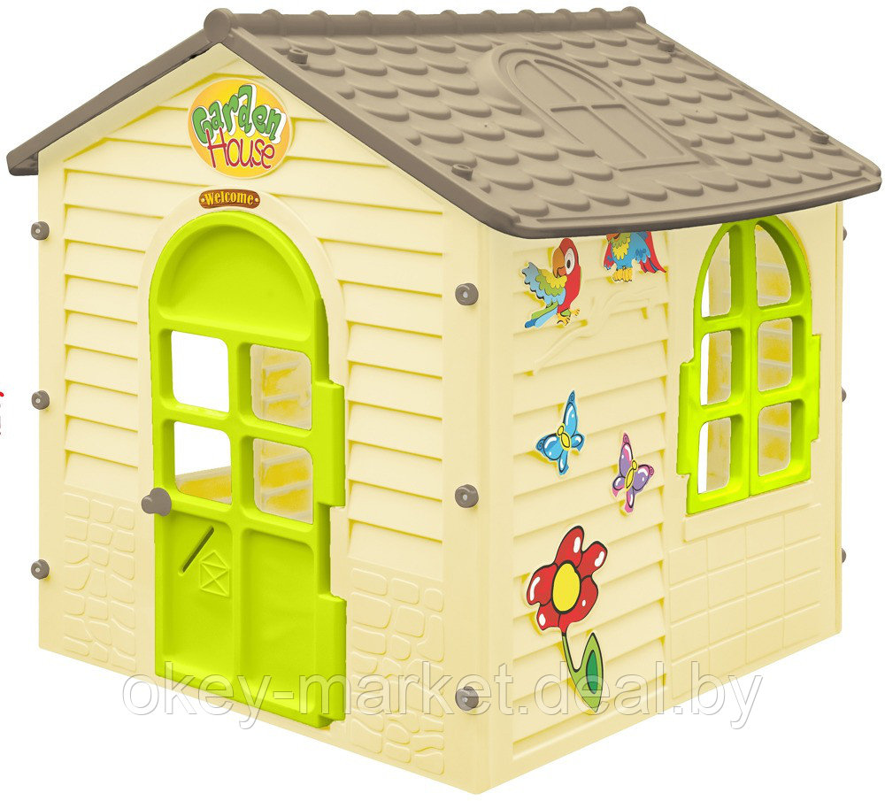 Детский игровой садовый домик Mochtoys 11558 - фото 1 - id-p73970860