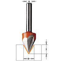 Фреза пазовая с углом 60° Z3 S=8 D=12,7x11 CMT 958.001.11