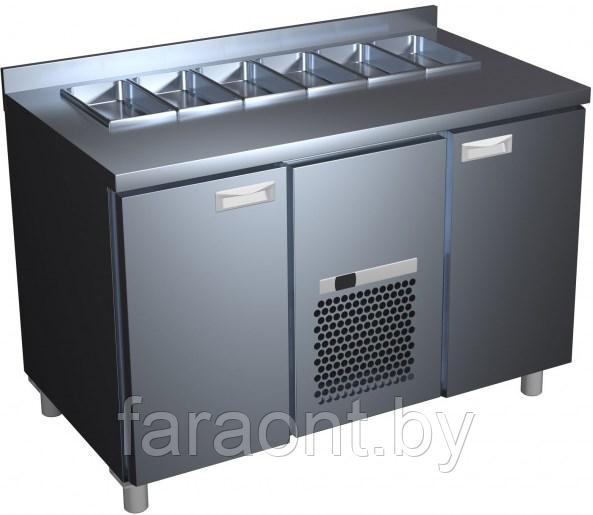 Стол холодильный для салатов Сarboma (Карбома) SL 2GNG (T70 M2sal-1-G INOX)