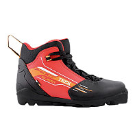 Ботинки лыжные TREK Quest SNS ИК (черный, лого красный) (3349)